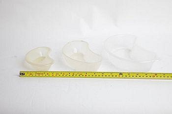 Kidney Dish Clear Plastic Large (priced individually)